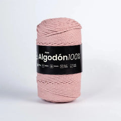 Piola Algodón 100% 3mm Palorosa