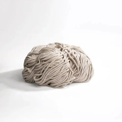 Piola Eco Algodón 5mm Crudo