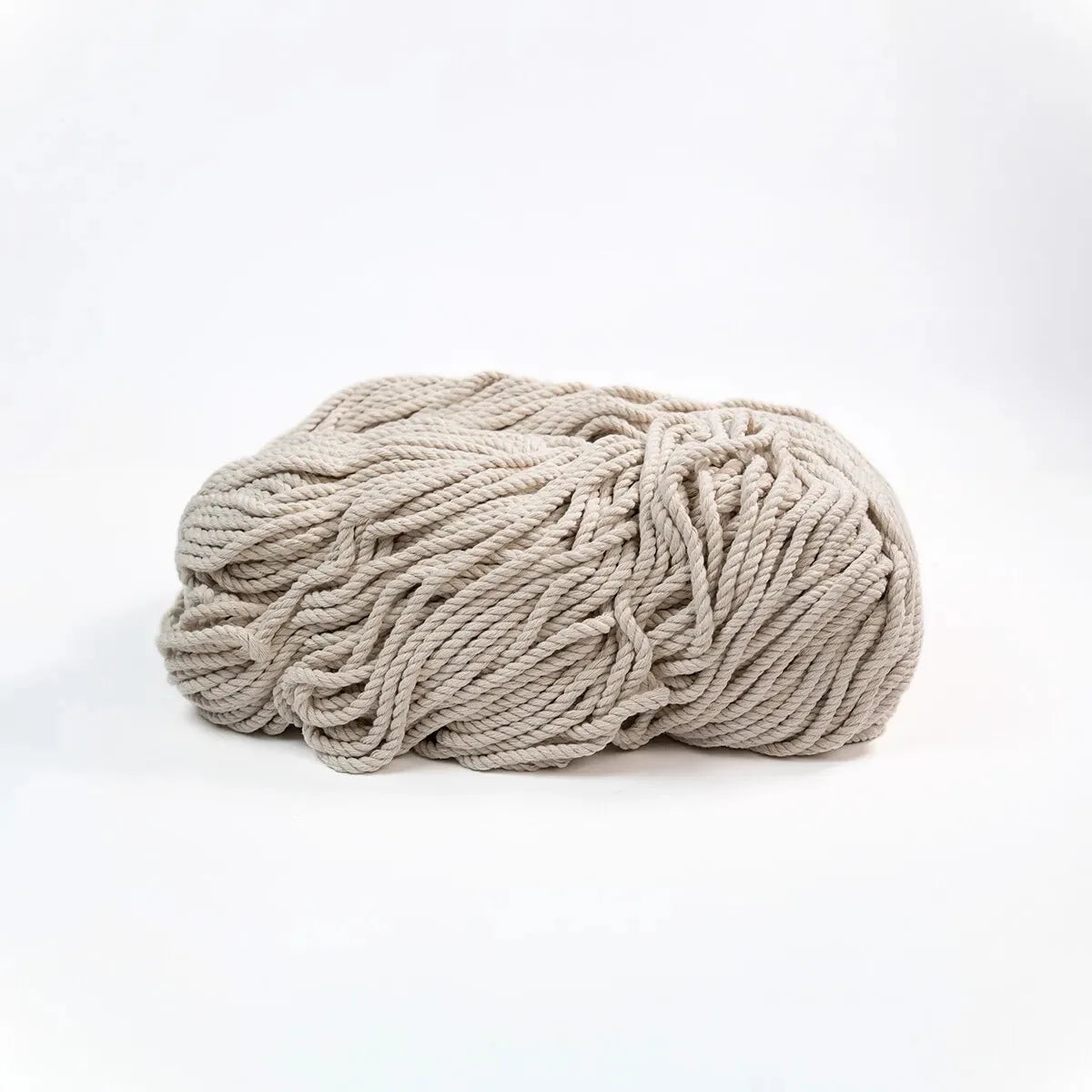 Piola Eco Algodón 6mm Crudo