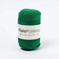 Piola Poliéster 3mm Verde