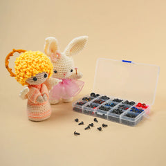 Set Ojos y Narices Colores Amigurumis