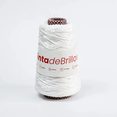 Cinta de Brillos 4mm Blanco/Tornasol