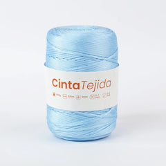 Cinta Tejida Azul Cielo