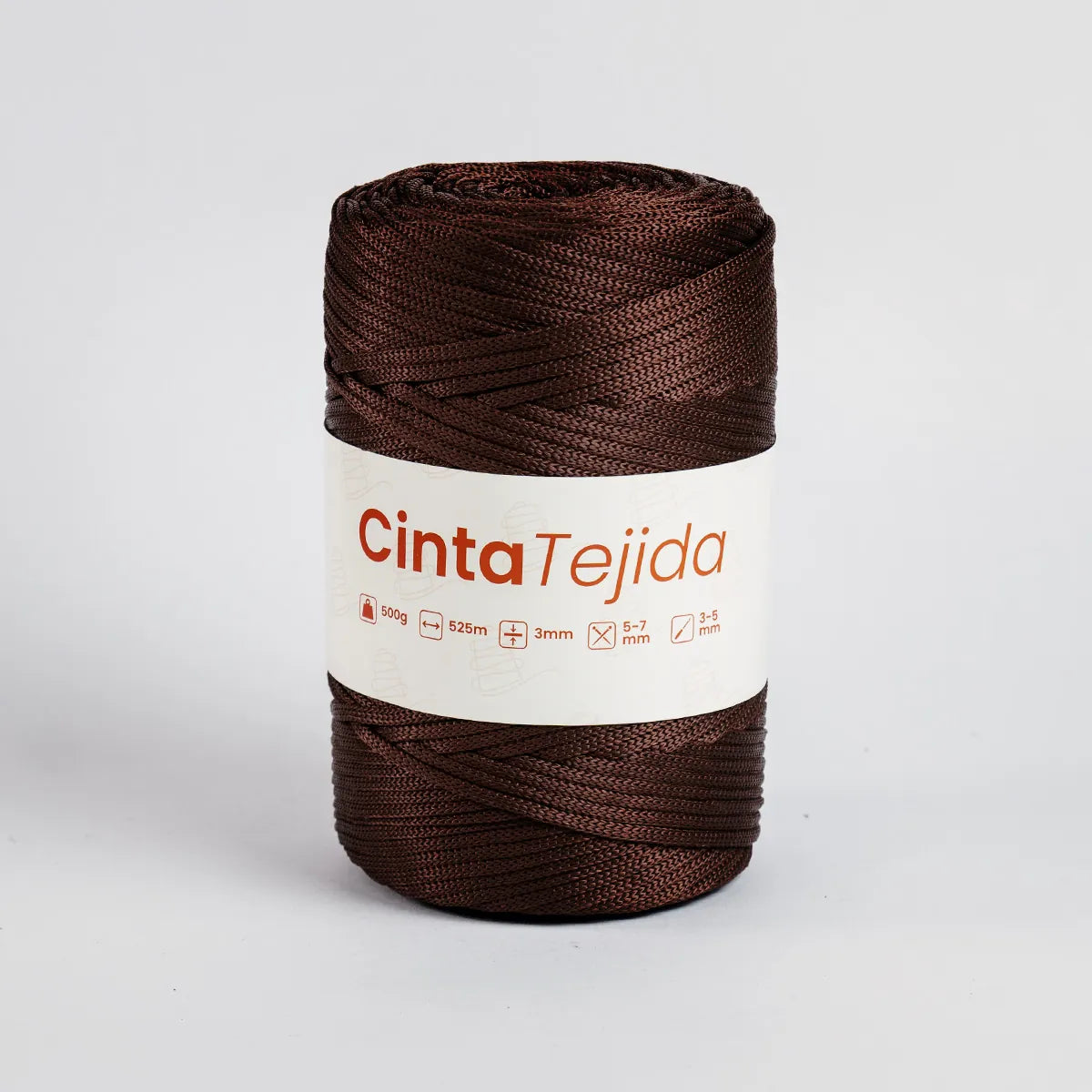 Cinta Tejida Café