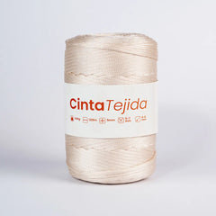 Cinta Tejida Crema