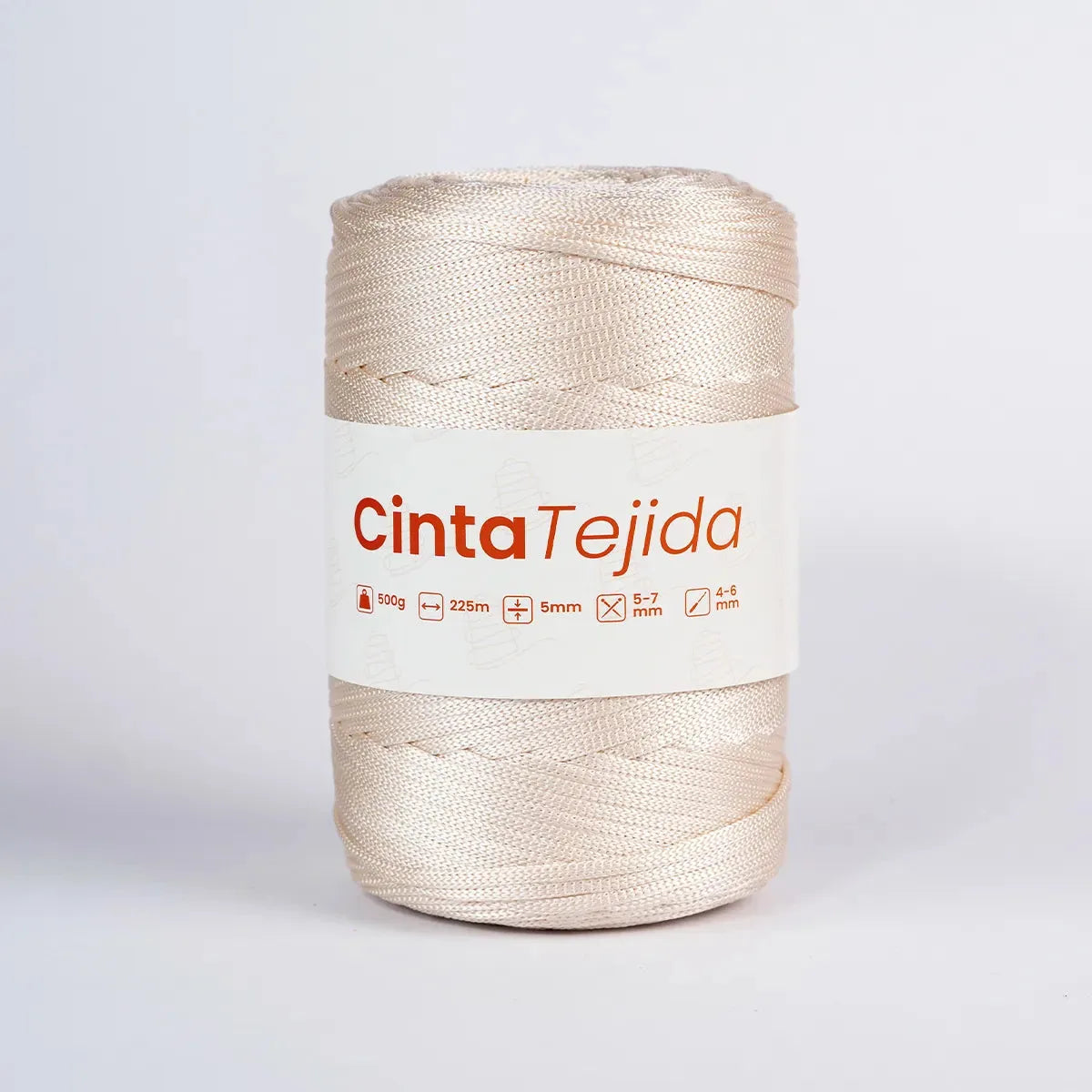 Cinta Tejida Crema