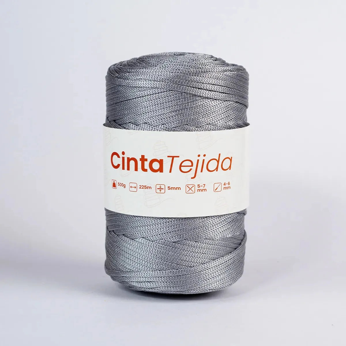 Cinta Tejida Plateado