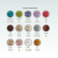 Cinta de Brillos 4mm Mocca/Dorado