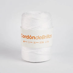 Cordón de Brillos Blanco/Tornasol
