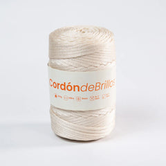 Cordón de Brillos Crema/Tornasol