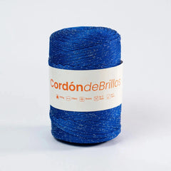 Cordón de Brillos Azul/Plateado