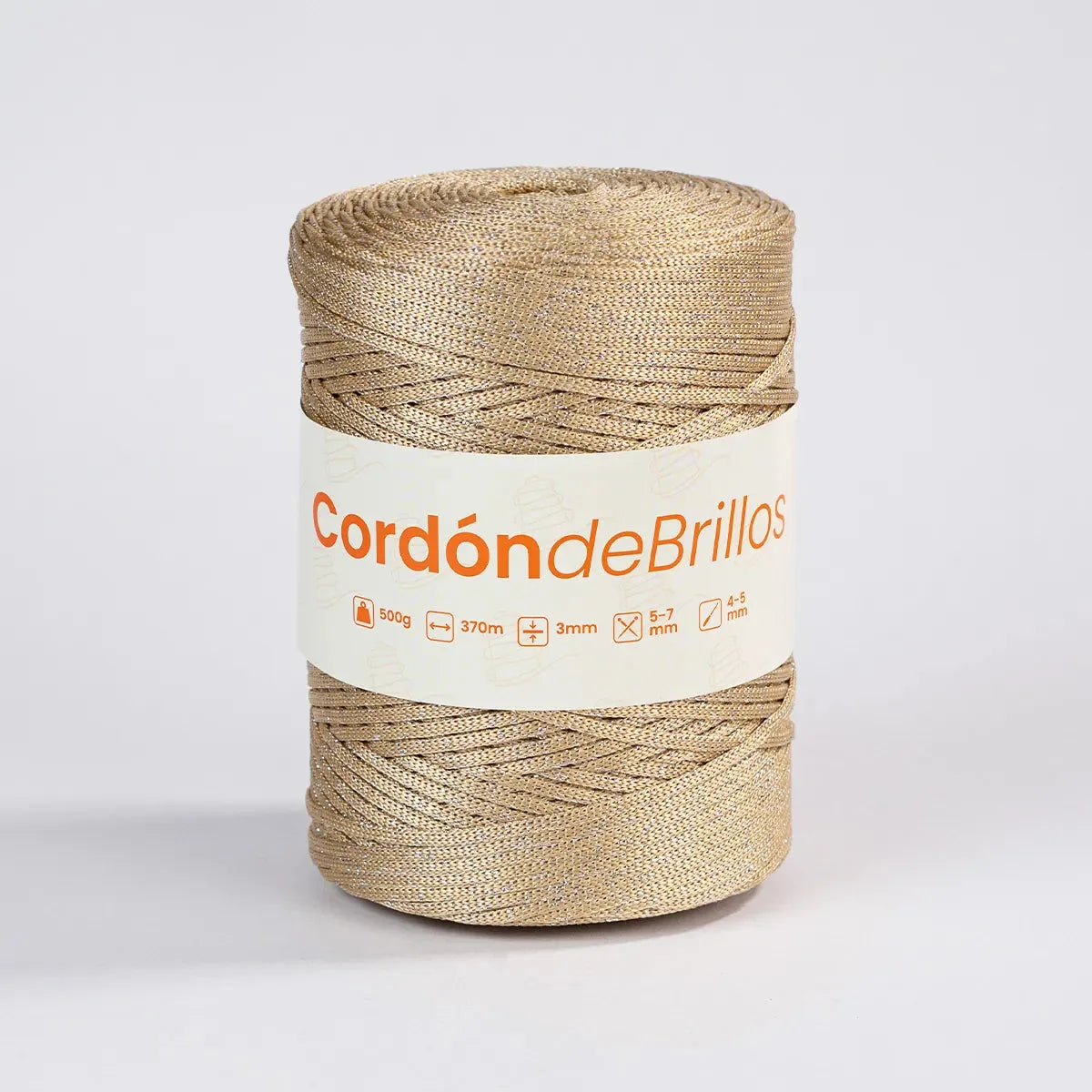 Cordón de Brillos Dorado/Plateado