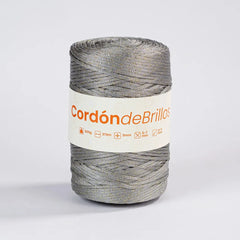 Cordón de Brillos Plateado/Dorado