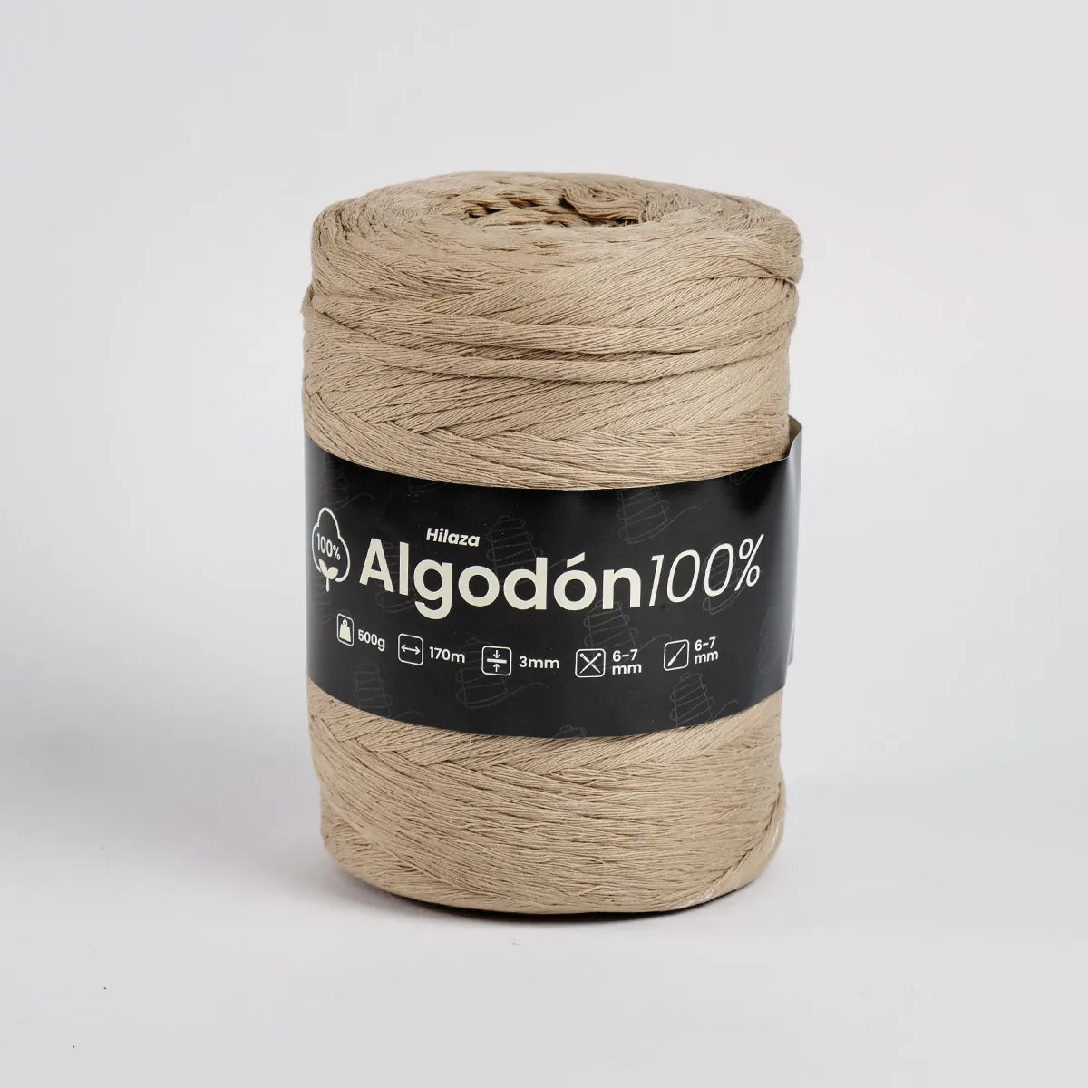 Hilaza Algodón 100% 3mm Pistacho