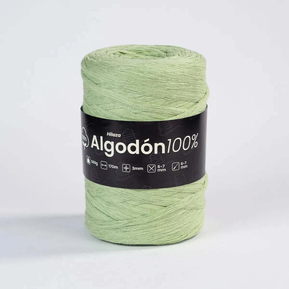 Hilaza Algodón 100% 3mm Verde Oliva