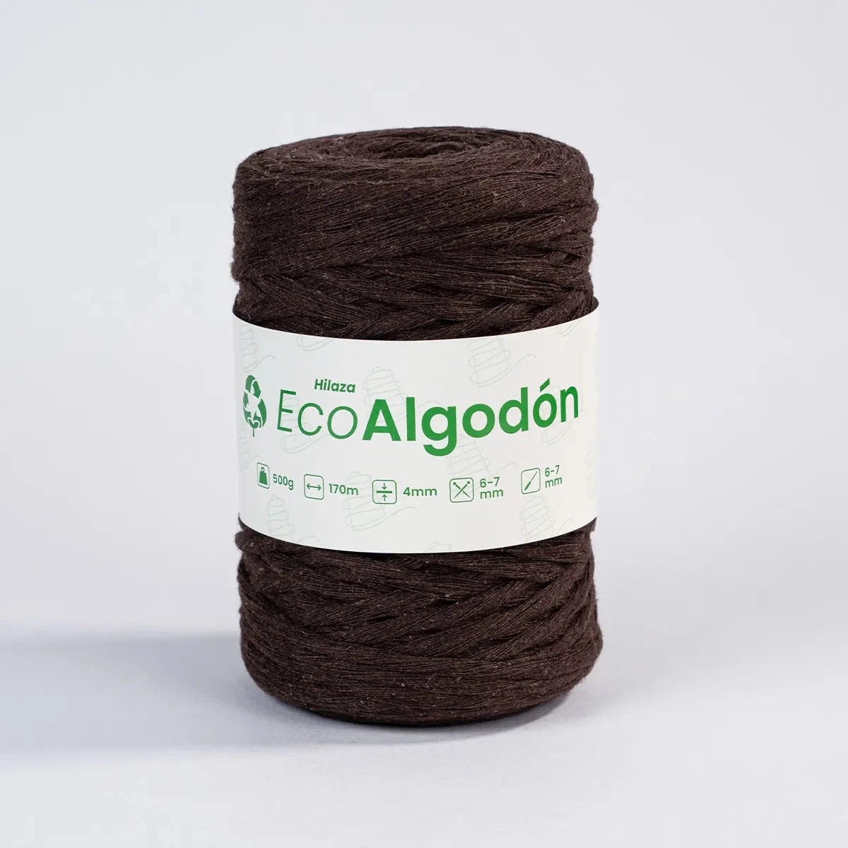 Hilaza Eco Algodón 4mm Café
