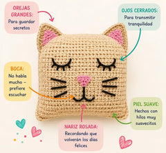 Kit Gatito Compañero - Lana Calico