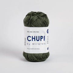 Lana Chupi Verde Militar 7664