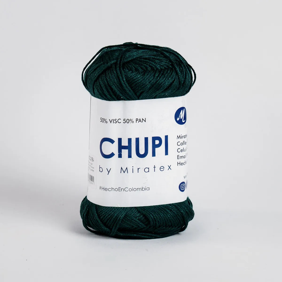 Lana Chupi Verde Pino 7690