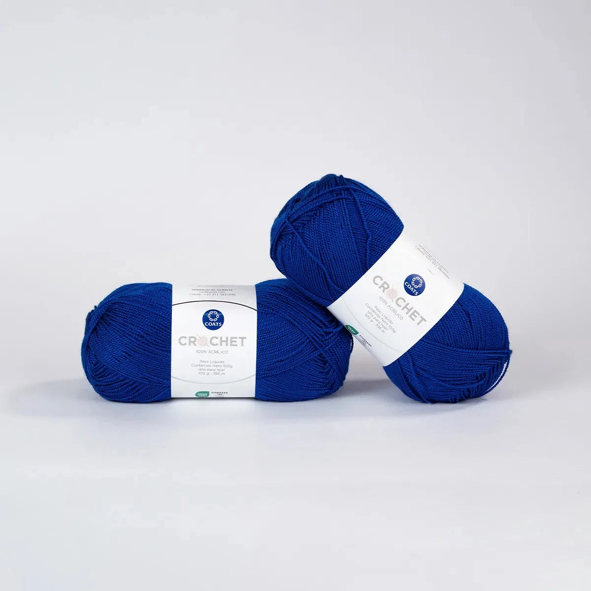Lana Coats Crochet Azul Oscuro 07697