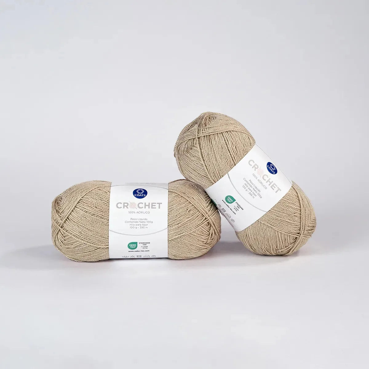 Lana Coats Crochet Caqui 01109