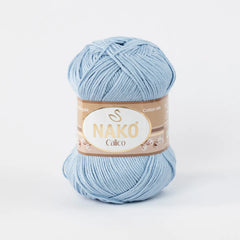 Lana Calico Azul Bebé 5028