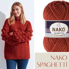 Lana Nako Spaghetti Turquesa 2273