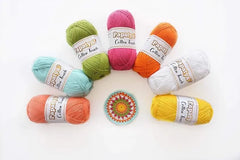 Lana Papatya Cotton Touch Rojo 1030