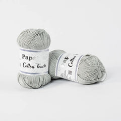 Lana Papatya Cotton Touch Gris Claro 1130