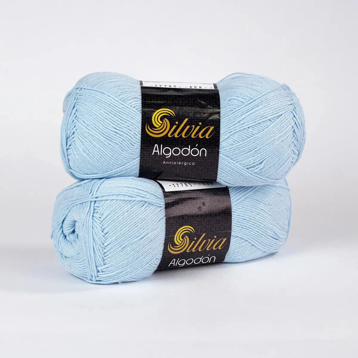 Lana Silvia Algodón Azul Cielo 608