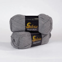 Lana Silvia Algodón Gris 4060