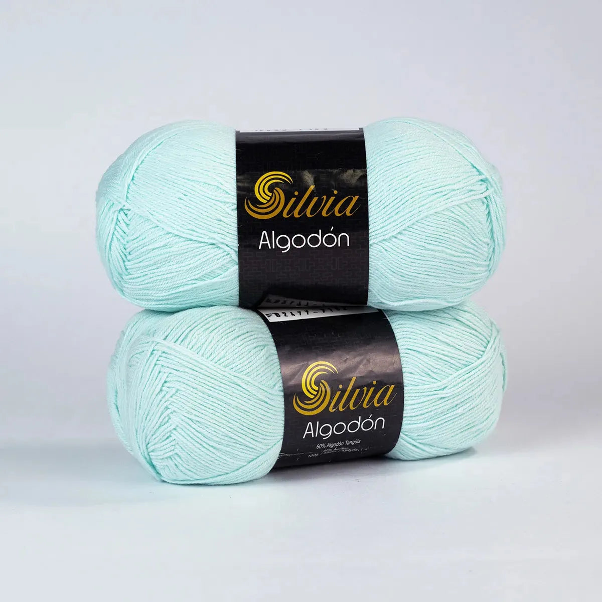 Lana Silvia Algodón Menta 7162