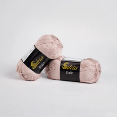 Lana Silvia Satin Rosa Pastel 3002