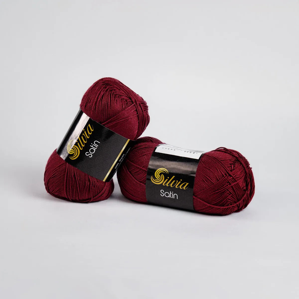 Lana Silvia Satin Vinotinto 6008