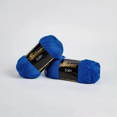 Lana Silvia Satin Azul 6111