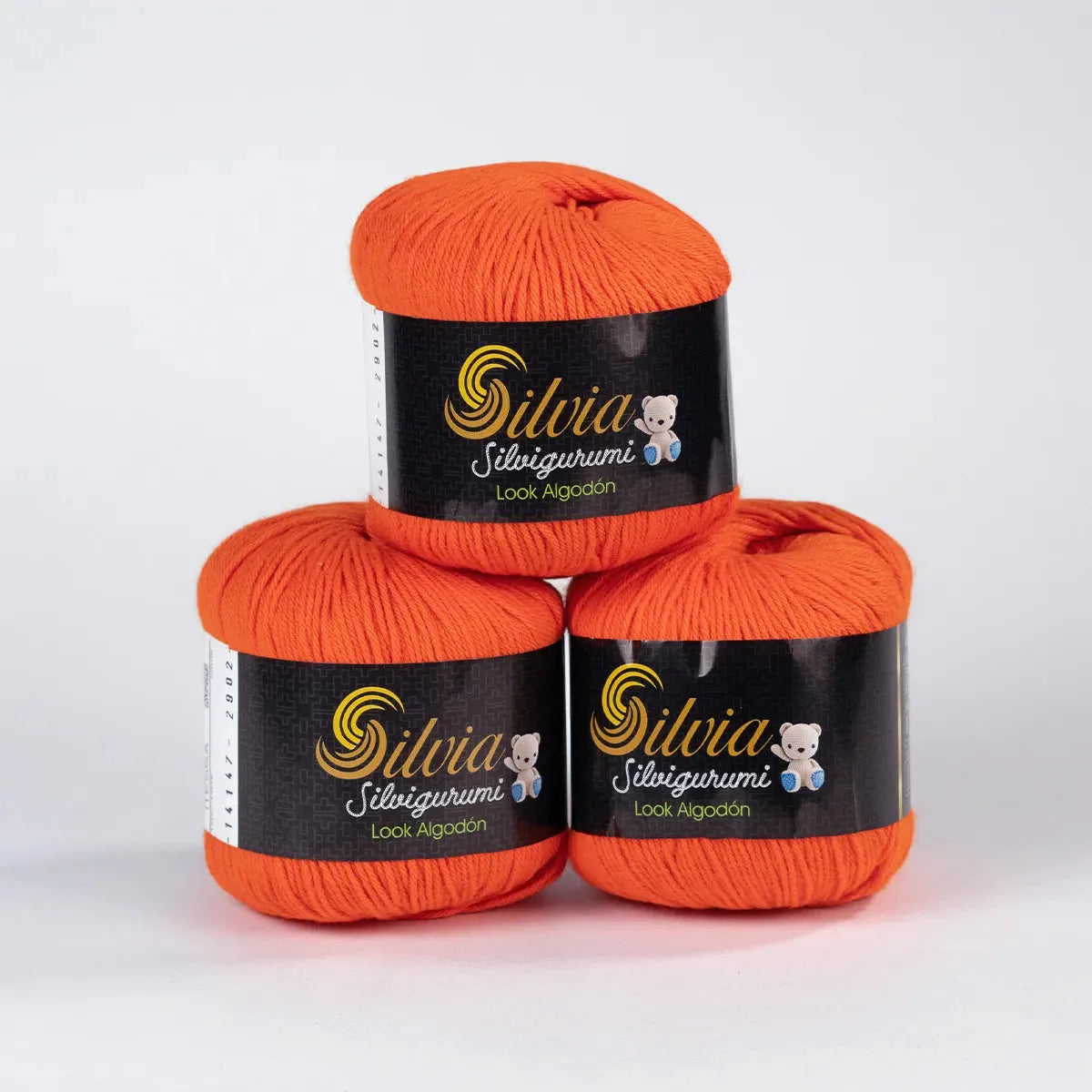 Lana Silvigurumi Naranja 2902