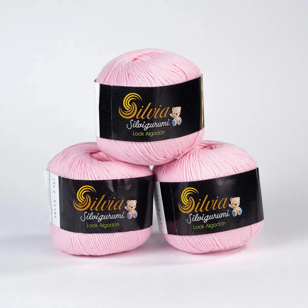 Lana Silvigurumi Rosa Bebé 3102