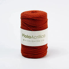 Piola Acrílica 1.5mm-2mm Terracota