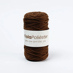 Piola Poliéster 3mm Café